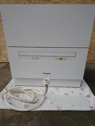電気食器洗い乾燥機　Panasonic　NP-TA1-W【中古美品洗浄済み】