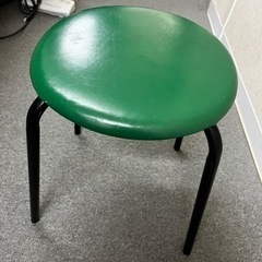 レトロな昭和の椅子 緑
