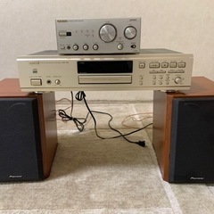 DENON のCDレコーダー CD-R-1000 ONKYO A...