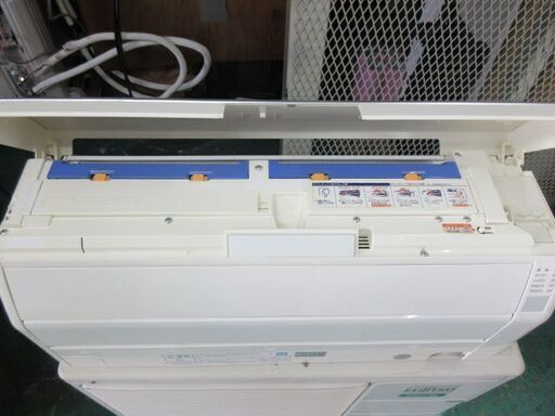 K04091　富士通　 中古エアコン　主に10畳用　冷房能力　2.8KW ／ 暖房能力　3.6KW