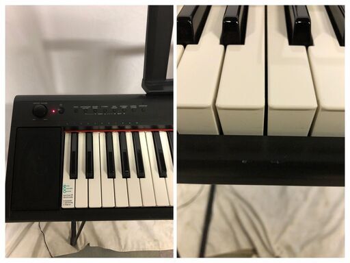 YAMAHA ヤマハ　piaggero（ピアジェーロ）NP-11 キーボード 電子ピアノ 付属品多数 スタンド付き 2011年製