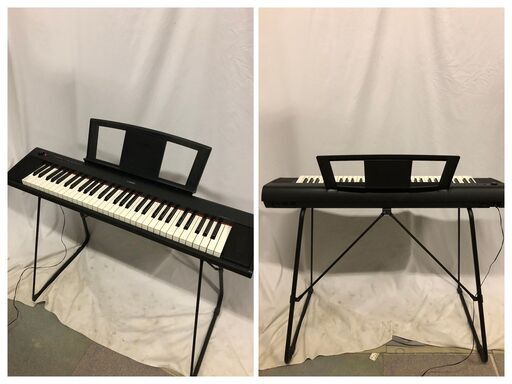 YAMAHA ヤマハ　piaggero（ピアジェーロ）NP-11 キーボード 電子ピアノ 付属品多数 スタンド付き 2011年製