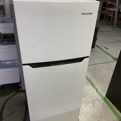 2019年製 ハイセンス　冷凍冷蔵庫　2ドア