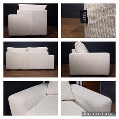 ☑️ラクm売約済　極上アクタス20万至高の座り心地、極厚高級フェザーコーナーソファー