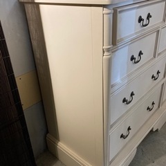 ローラアシュレイ クリフトンワイドチェスト チェスト シャビー アンティーク調