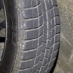 スタッドレス4本 215/55R17 バリ山
