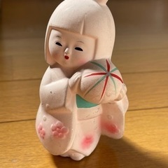 素焼き　日本人形　博多人形