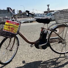 Panasonic パナソニック 24インチ電動アシスト自転車 BE-ELL432T ビビ 2019年モデル 12Ah No.848 ※現金、クレジット、PayPay等スマホ決済対応※
