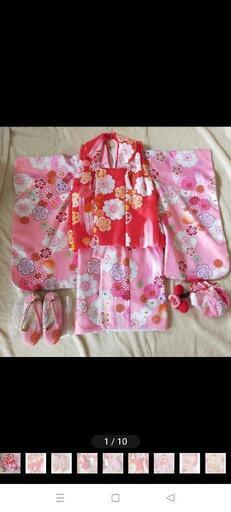 七五三　着物セット　３歳　女の子
