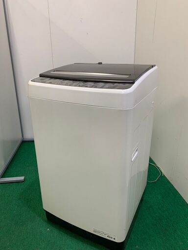 送料込み！ハイセンス 全自動洗濯機 8kg ホワイト/ブラウン HW-DG80A