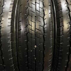 DUNLOP SP175N 195/80R15 107/105L LT 15インチ 夏タイヤ 4本 2020年製 バリ溝 キャラバン ハイエース等　(TD913)クレジットカード QRコード決済可能