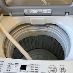 【ネット決済】【2018年製】値下げ！2018年10月から使用　洗濯機