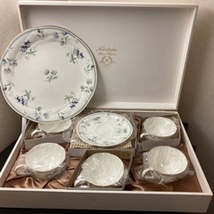 【購入者決定しました】【未使用品】Noritake 大皿&ティー...