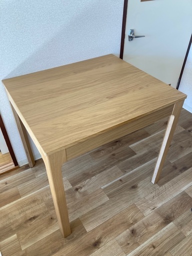 EKEDALEN エーケダーレン 伸長式テーブル, オーク, 80/120x70 cm