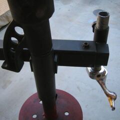 補強バージョン　手動　タイヤチェンジャー　ビート落とし　ギアレンチ仕様　簡単楽です　