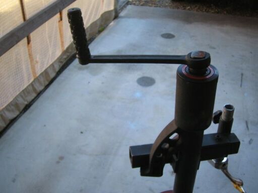 補強バージョン 手動 タイヤチェンジャー ビート落とし ギアレンチ仕様  