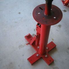 補強バージョン　手動　タイヤチェンジャー　ビート落とし　ギアレンチ仕様　簡単楽です　