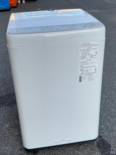 【RKGSE-933】特価！Panasonic/5kg/全自動洗濯機/NA-F50B13/中古/2020年製/当社より近隣地域無料配達