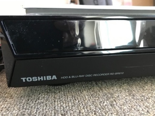 中古品ブルーレイレコーダー　REGZA RD-BR610