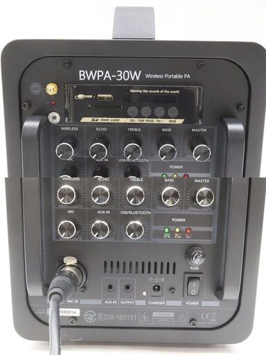 お得人気SALE ベルキャット ポータブル PAアンプ Belcat BWPA-30W 返品