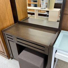 廃盤品⭐︎STORA(ストラ)ドレッサー 三面鏡ドレッサー(DR-007 MBR) | ニトリネット【公式】 家具