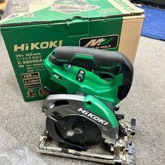 HiKOKI 125mmコードレス丸ノコ C3605DA(SK)...