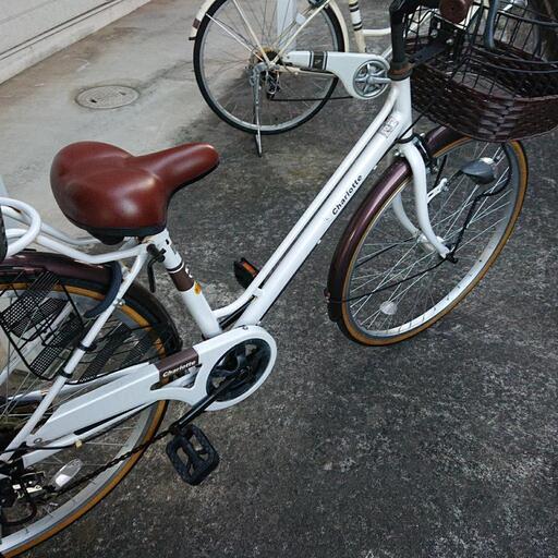 自転車 26インチかご付きママチャリ8000円（2019年購入）