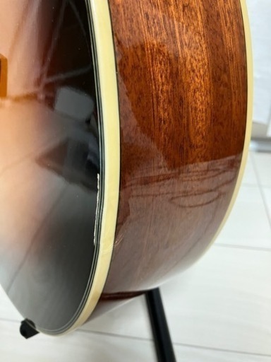 タカミネ Takamine Cooder エレアコ TCP-400TBS 純正ソフトケース・カポ付き タカミネ Takamine Cooder エレアコ TCP-400TBS 純正ソフトケース