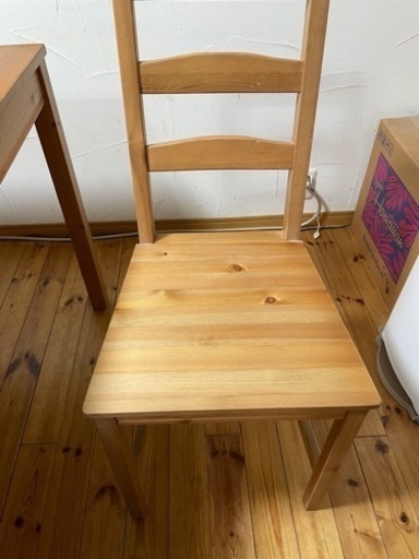 ダイニングテーブル＆椅子二脚