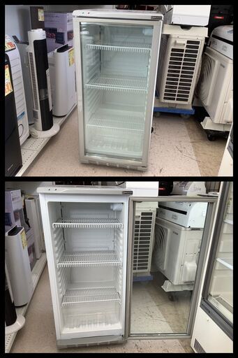 史上最も激安】 【未使用】冷蔵庫 ショーケース 100L レマコム 冷蔵庫