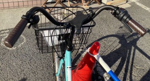 自転車 PARTENZA 27インチ 変速あり ライトブルー【ユーズドユーズ名古屋天白店】J2420 自転車 PARTENZA 27インチ 変速あり ライトブルー【ユーズドユーズ