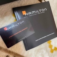 ハミルトン レディースウォッチ オシャレなシェル文字盤✨値下げ！