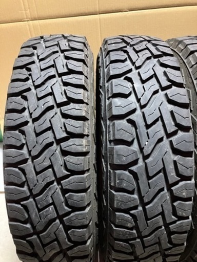 185/85R16 バリ山マットタイヤ4本 ジムニー等　ランクB