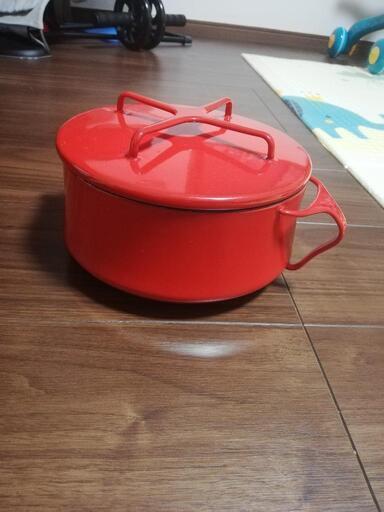 dansk ダンスク 鍋 2色セット レッド ホワイト DANSK（ダンスク