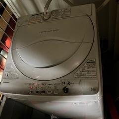 【お譲りします】2015年製 洗濯機 TOSHIBA TWIN ...