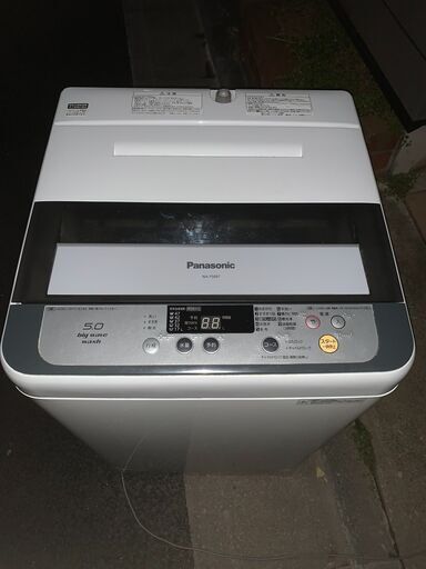 Panasonic 洗濯機☺最短当日配送可♡無料で配送及び設置いたします♡ NA-F50B7 5キロ 2015年製☺PAN002