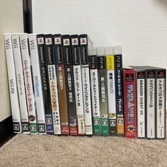 PS3 Wii ゲームソフト　セット