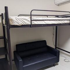 受け渡し決定済)階段付きロフトベッド 美品です！