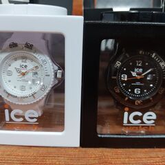 【5日迄】ice watch 白黒セット価格　未使用品