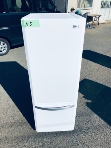 115番 Haier✨冷凍冷蔵庫✨JR-NF170V‼️