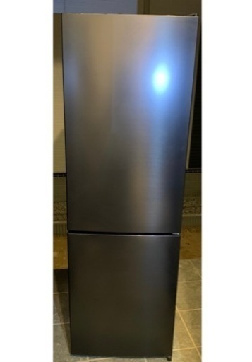 冷蔵庫 231L ガンメタリック 黒 2020製