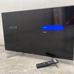 4K液晶テレビ43v/美品/傷なし
