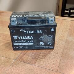 YUASA バイク用　バッテリー無料