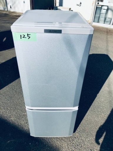 ✨2016年製✨125番 三菱✨冷凍冷蔵庫✨MR-P15Z-S‼️