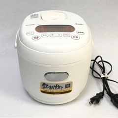 アイリスオーヤマ　3合炊き炊飯器　RC-MD30-W