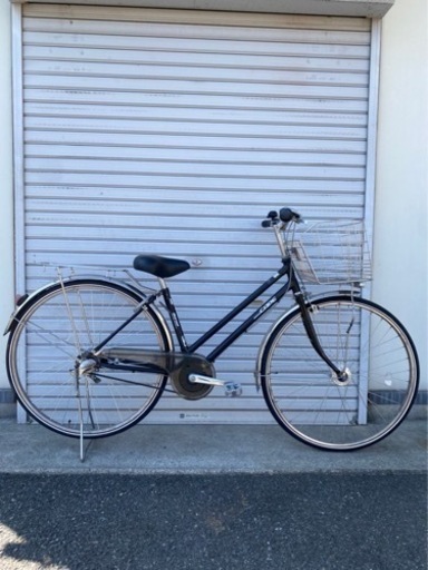☆前後タイヤ新古品☆ 27インチ ベルトドライブ 内装3段LEDオートライト通学車　防犯登録料込!! [No.268]