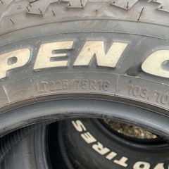 ジムニー　タイヤ　オープンカントリー