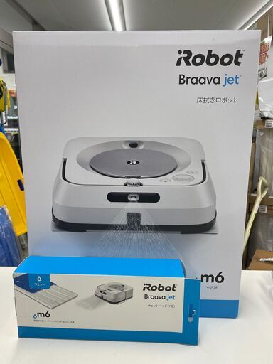 ジモティ来店特価!!!　床拭きロボット　Braava　JET　M6　　J-0259