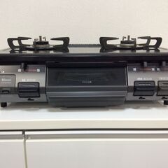 （3/19受渡済）JT6328【RINNAI/リンナイ ガスコンロ LPガス】美品 2020年製 KG66VGR 家電 キッチン レンジ ガステーブル 右側強火 クリスタルコート