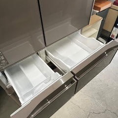 売れ筋商品!! 日立 6ドア ノンフロン冷凍冷蔵庫 475L R-XG4800H 2018年